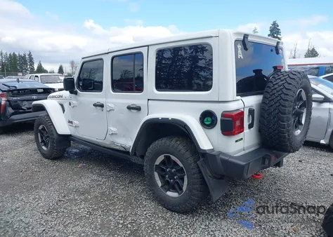 2020 Jeep Wrangler Unlimited Rubicon 4X4 from USA, damaged, VIN 1C4JJXFM9LW275517